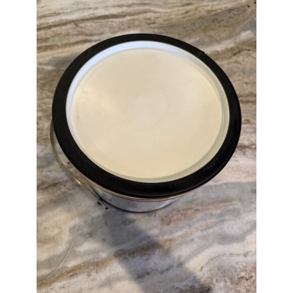 Morgan Ice Bucket MCM Barware MCM 8" x 8" Gold Silver Tongs Top w/ Knob Vintage - Picture 10 of 11